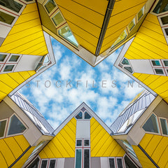 Kubuswoningen in Rotterdam.