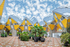 Kubuswoningen in Rotterdam.