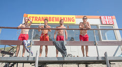 Strandbewaking op de Texelse stranden.