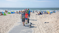 Naar het strand...
