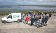 Excursie door Ecomare op het Wad.