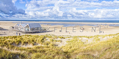 Strand en Faro 2 op Texel