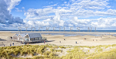 Strand en Faro 2 op Texel.