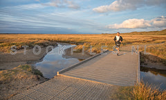 Hardlopen door de slufter.