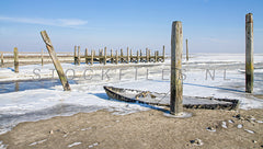 Haven van Sil in de winter.