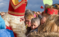 Sinterklaas in gesprek.