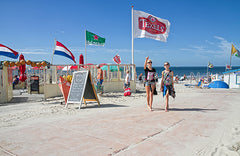 Strandslag bij paal 20.