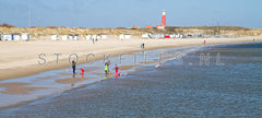 Strand paal 33 op Texel.