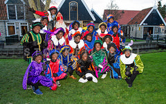 Sint en Pieten feest in Kaapskil.