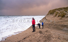 Storm op Texel.